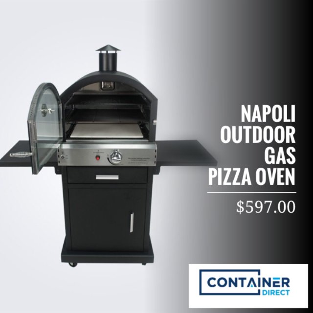 containerbuys's tweet image. Why have it delivered when you can make it at home ? Amazing Pizza right in your own backyard. ow.ly/ETyd306viGX