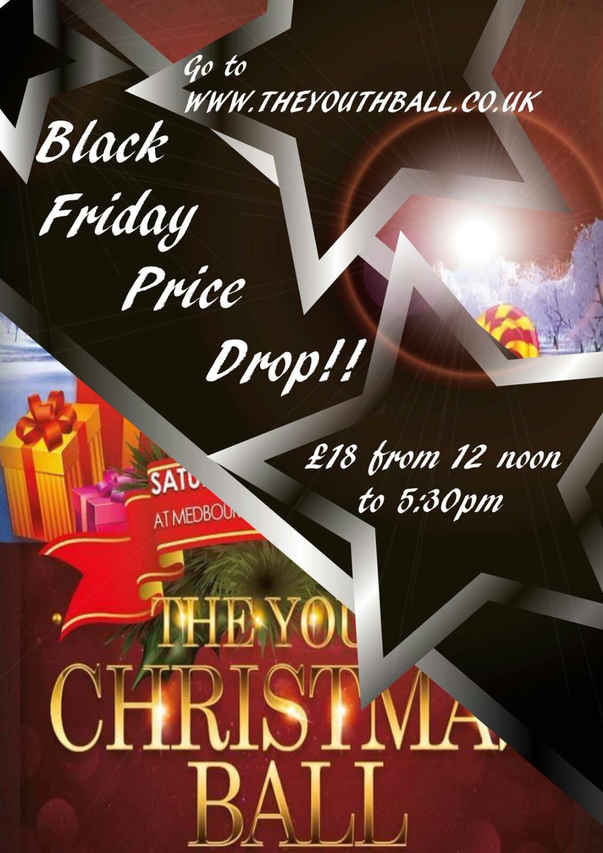 COGOPMK's tweet photo. @CogopYouthBall 
Black Friday sale now live. Get your tickets now. Limited availability, so do not hesitate. https://t.co/omBSV0kI5Y https://t.co/q8sOJNTDSJ