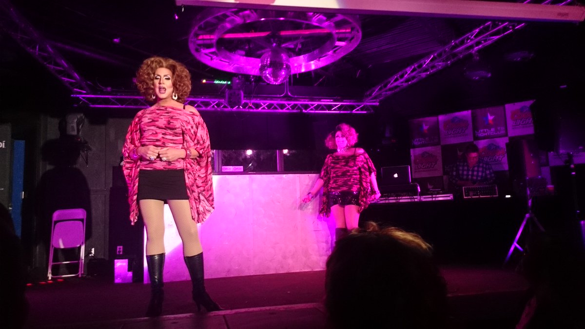 The troupe takes the stage as the show starts. #qnetnews