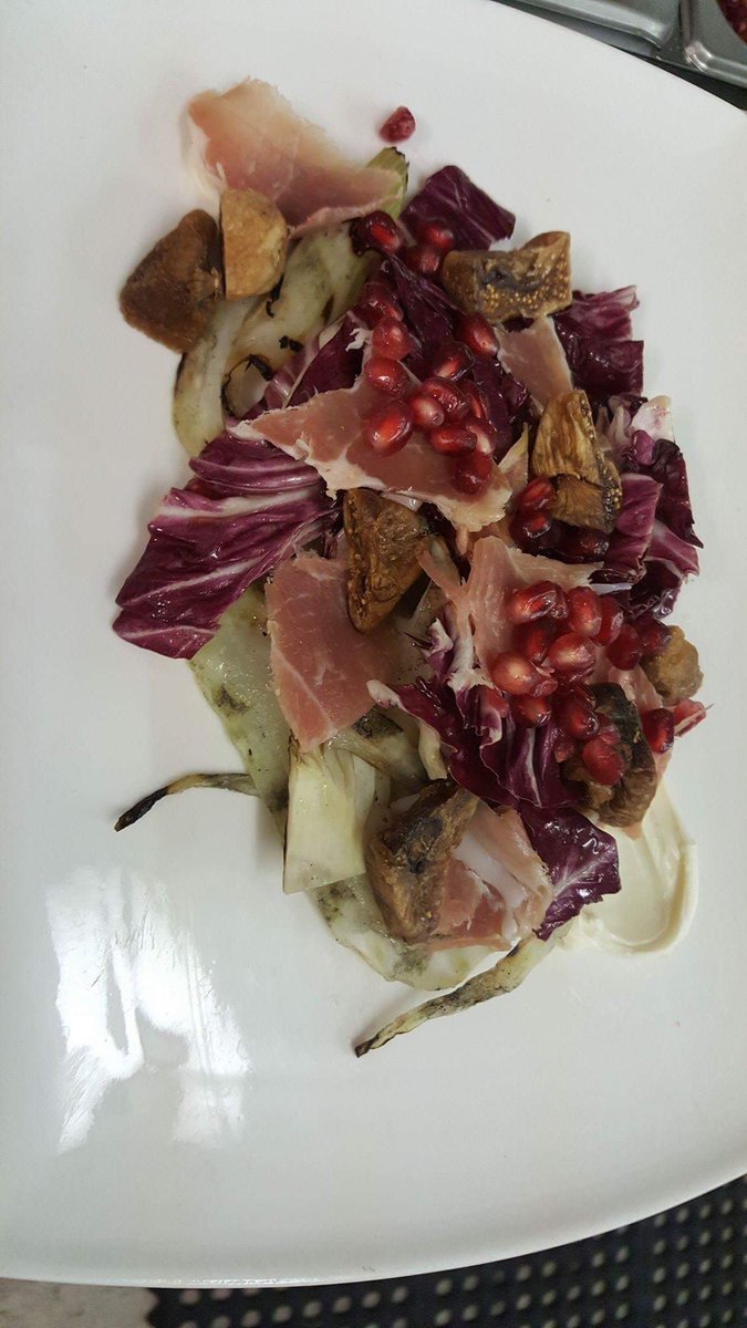 Check out this Porchetta &amp; Mission Fig Salad. 
Its on our Holiday Prix Fixe menu and you have to try it!