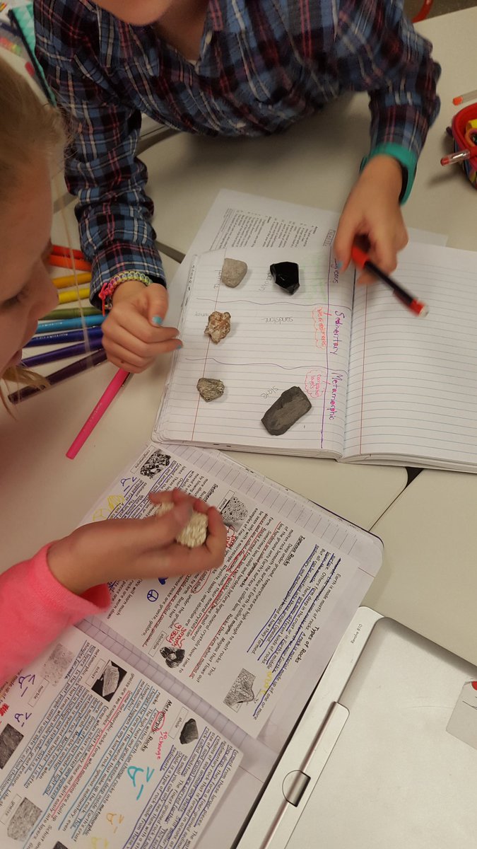 Ss apply what they've learned to classify and identify rock samples. <a href="/Team_MCES/">Mays Chapel ES</a> #labsyear3