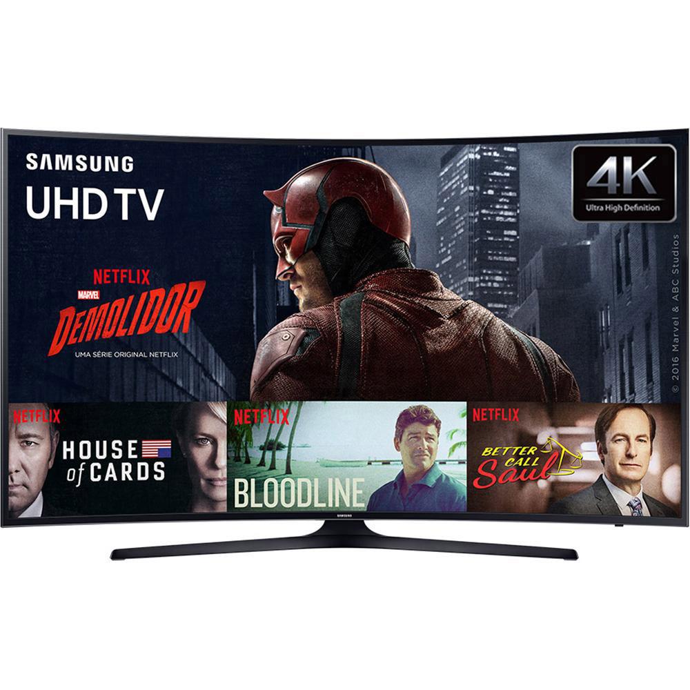 descontonanet's tweet photo. Smart TV LED Curva 55" Ultra HD 4K Samsung 55KU6300 com HDR - https://t.co/sJ5ElQgCaf #oferta #promocao #descontonanet https://t.co/qAmr59XmRC
