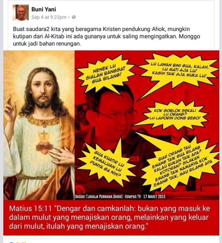 Apa bedanya sama Pak Ahok yang kemarin asal kutip kutip? 😂😂😂

Tapi coba liat tanggal postingannya 😏😏😏