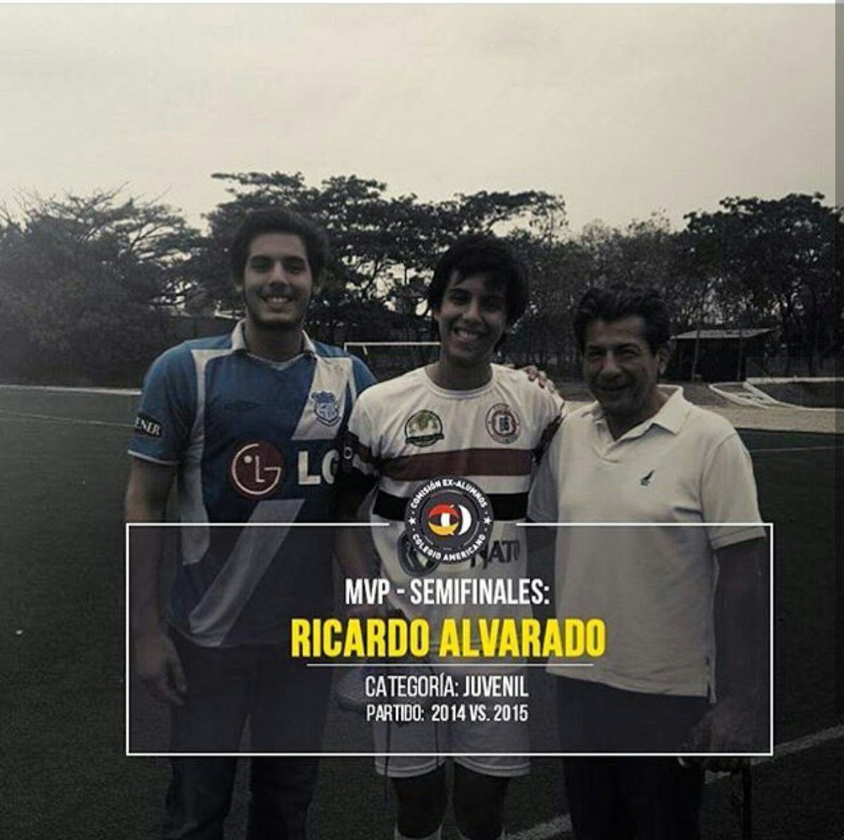 promo2015cag's tweet photo. El MVP del partido fue @DonAlvi30  con 2 goles en esta semifinal https://t.co/tTdA5lL5Cl