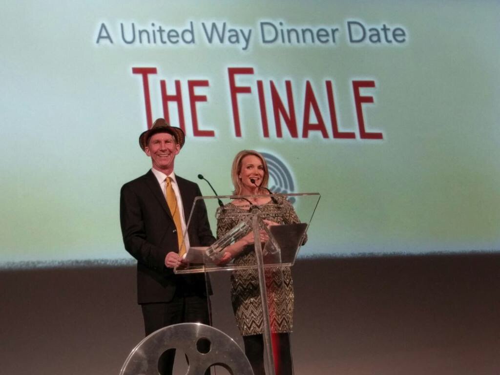 ChantelCTV's tweet photo. Rob &amp; I honoured to MC tonight's final Dinner Date @UnitedWayStoon https://t.co/Z1z03HBh4Y