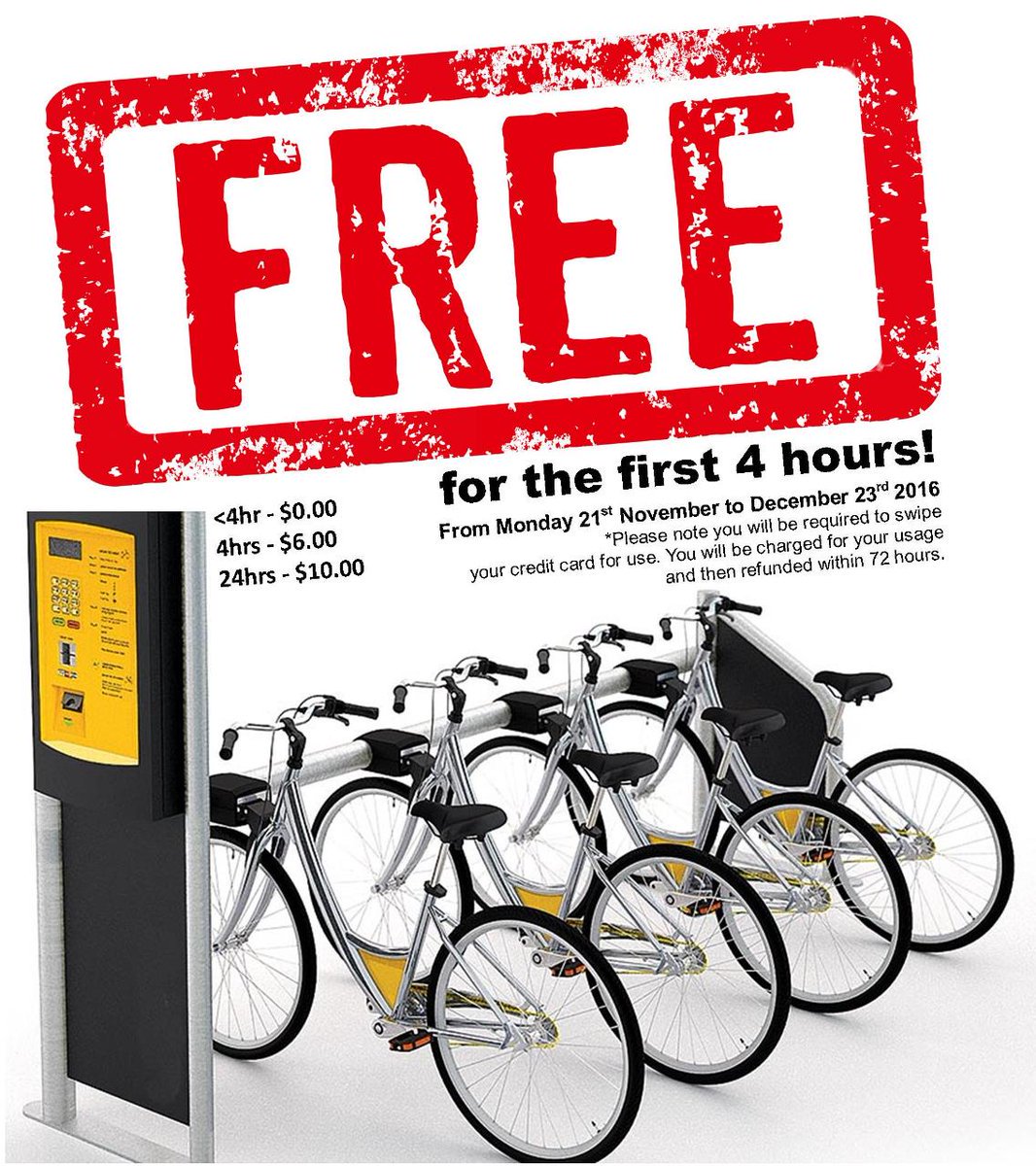 nshealthprom's tweet photo. No bike? No problem. Take a #RoyalNorthShoreHospital bike for a #free ride. Grab a bike map from @willoughbycity https://t.co/QFfr2L70NL https://t.co/rbBe3CXuQE