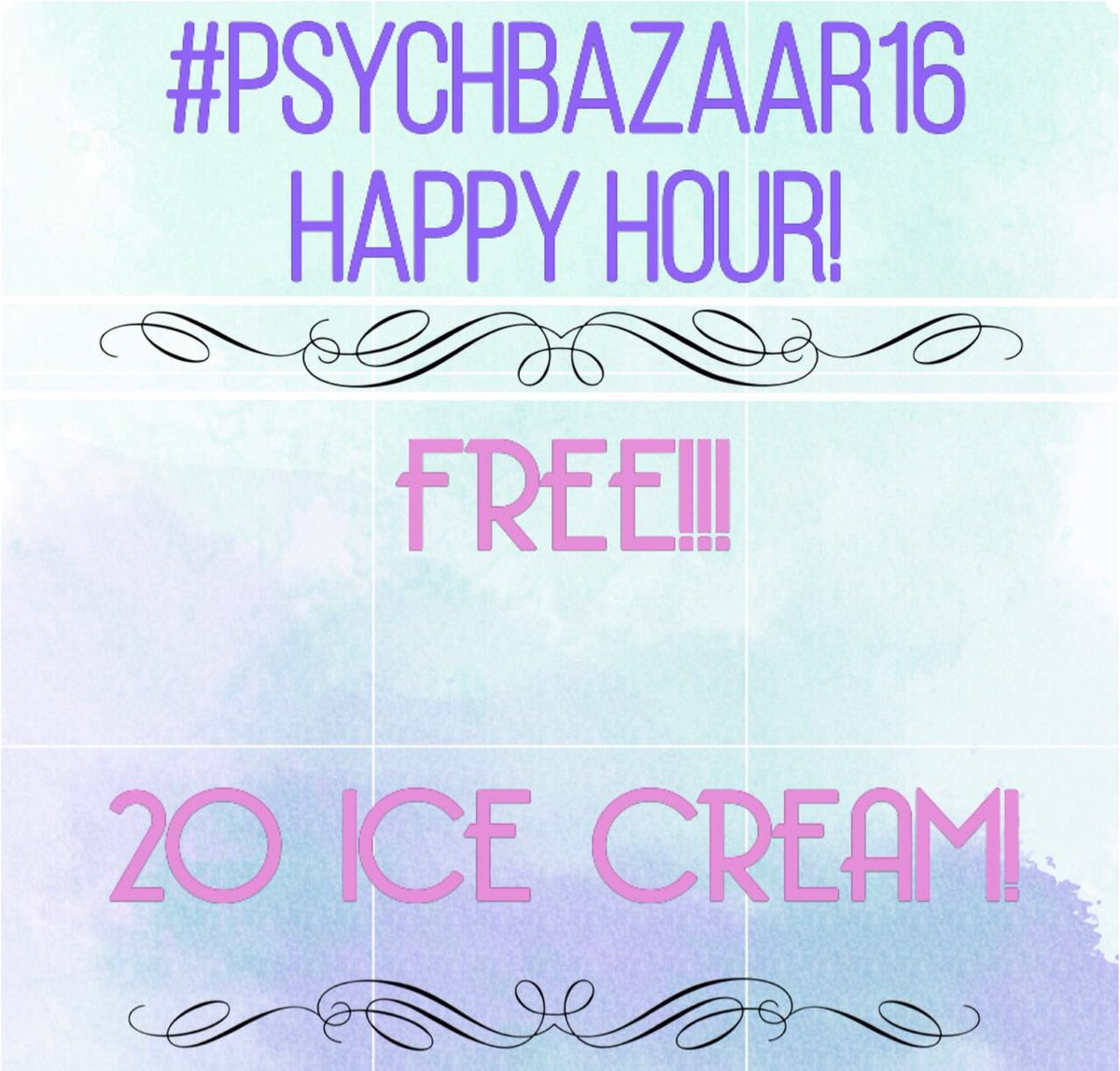 psychbazaar16's tweet photo. You read it right, babe! FREE 20 Ice Cream coupon for 20 lucky visitors. visit our PsychBazaar16 @ HS SQUARE and wait for ze announcement! https://t.co/rQSxaSbeyz
