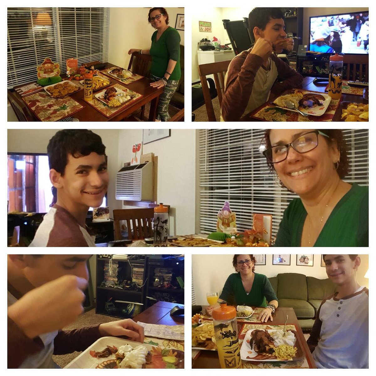 hernandezrebe72's tweet photo. Happy Thanksgiving! 🌽🍠🍗🍴🍛🍁🍁😉😃
#thanksgiving #boymom #thankful #greatdinner #goodtime https://t.co/4LtY0mA1UY