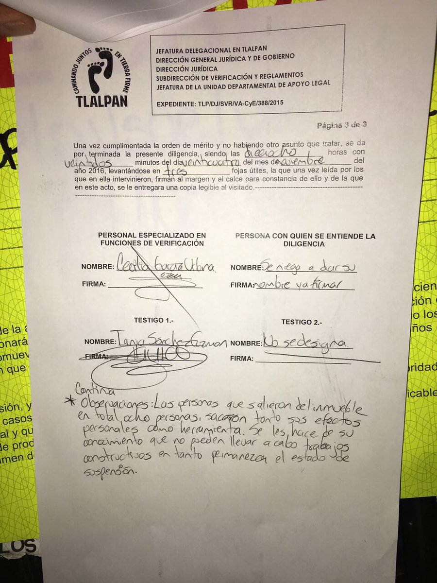 BloqueUrbanoPop's tweet photo. @maguimartinez @DuniaLudlow esto esta permitido? Mentir: no hay nadie dentro del predio, cuando SI hay familias @lopezdoriga @lopezobrador_ https://t.co/NetFmnzCXt