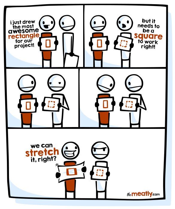 MetArenaGG's tweet photo. The WAR between #artists and #programmers continues!... O.o
#GameDev #IndieDev #IndieGame #DevHumor via @theMeatly https://t.co/tHP2C34gsh