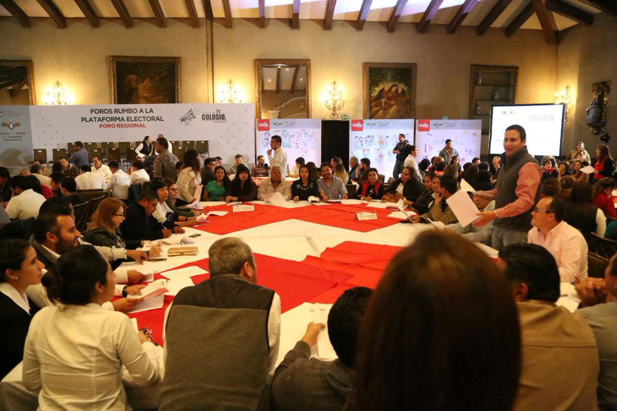 jaimebuenoz's tweet photo. Gran participación en los foros de @FColosioCoah_ Muchas felicidades y gracias a tod@s por sus aportaciones! https://t.co/07c8gF1R3A