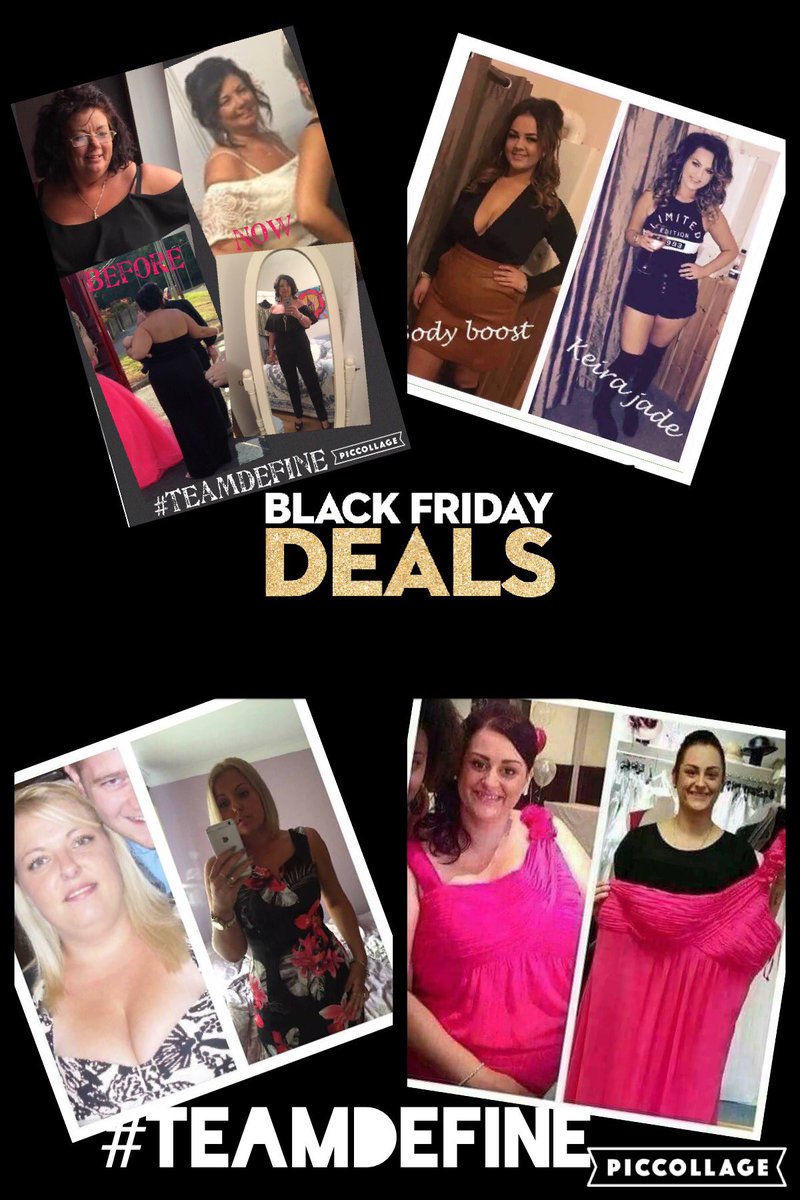 JillHowie4's tweet photo. Black Friday weekend deals #loseweight #grabadeal #teamdefine #blackfridaydeals https://t.co/pm4fQej6SY