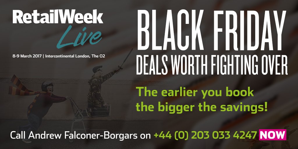 popmick's tweet image. You know what they say "you snooze you lose" - do not miss out on @RetailWeek Live #blackfriday offer! No one wants Black Friday Regret