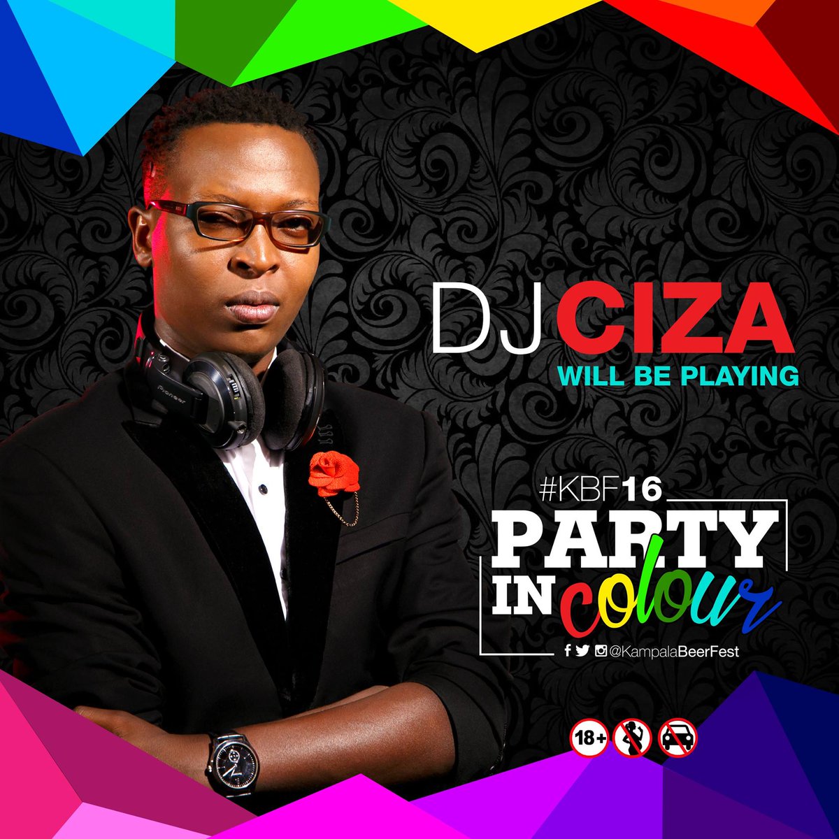 KampalaBeerFest's tweet photo. @DjCiza at the #KBF16 really gets us all excited coz this guy is one of the baddest in the game. https://t.co/jiKRr7LDQK