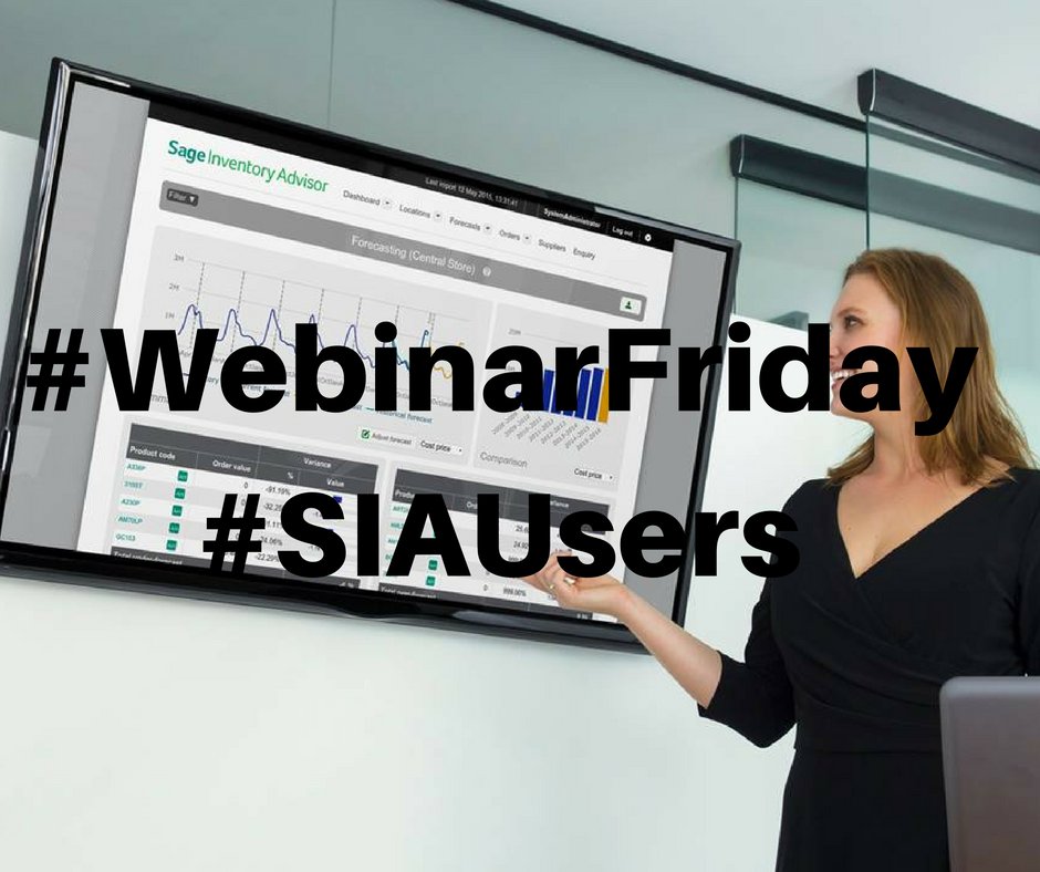 SageInvAdv's tweet photo. #Reminder #WebinarFriday for #SIAUsers to achieve maximum results, this morning Nov 25 11am GMT+2:00. Register https://t.co/lpUoqh1mKr . https://t.co/lUdRKx6csa