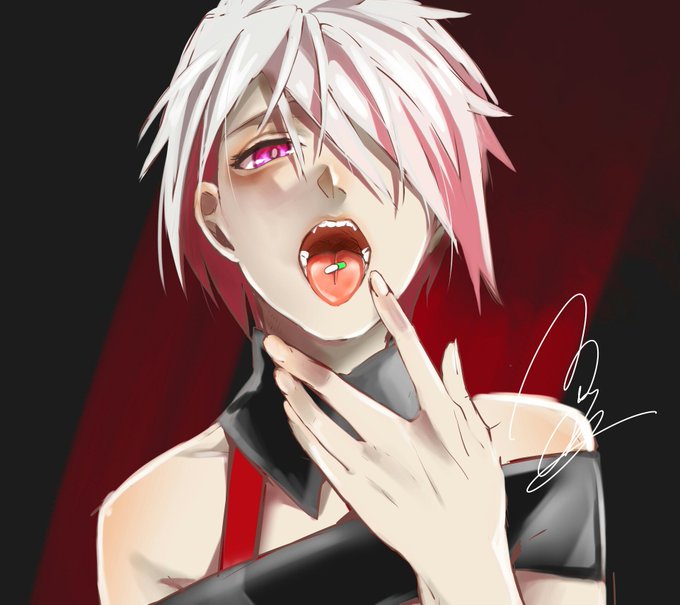 舌ピのtwitterイラスト検索結果 古い順