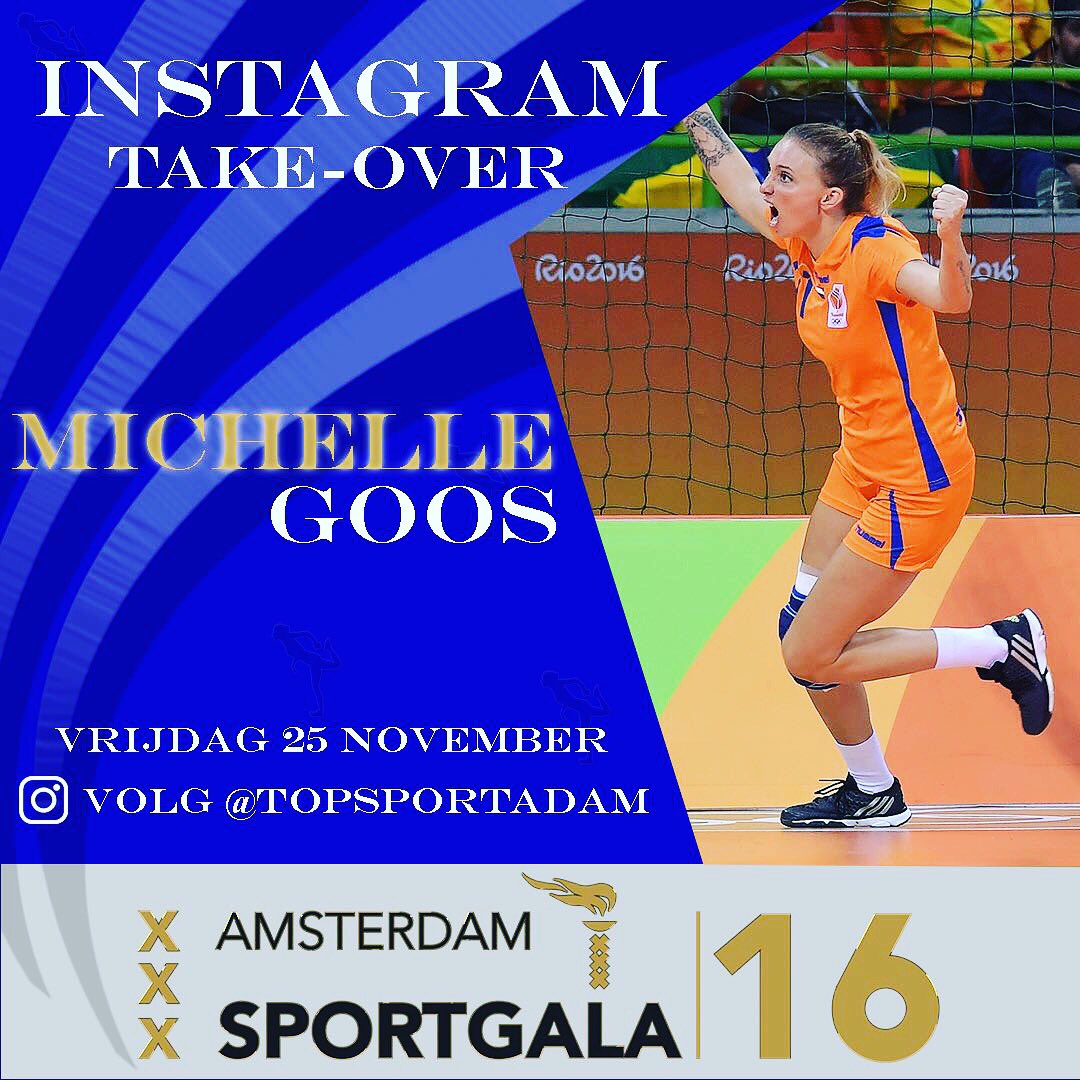 Goedemorgen! Vandaag neemt <a href="/MichelleGoos/">Michelle Goos</a>, die met @nedteamhandbal in voorbereiding is op het EK, onze Instagram over! #sportgala020