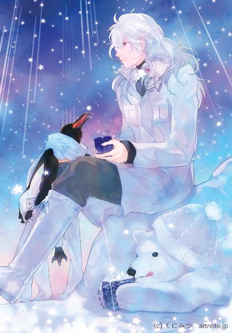 【告知】ArtNote様 @ArtNote_jp ( https://t.co/F3MpdmvWMt )の特別招待作品第二弾で描き下ろしをさせていただきました。こちらのイラストをコンビニでプリント(https://t.co/culxCfKmzF)できます!よろしくお願いします～ 