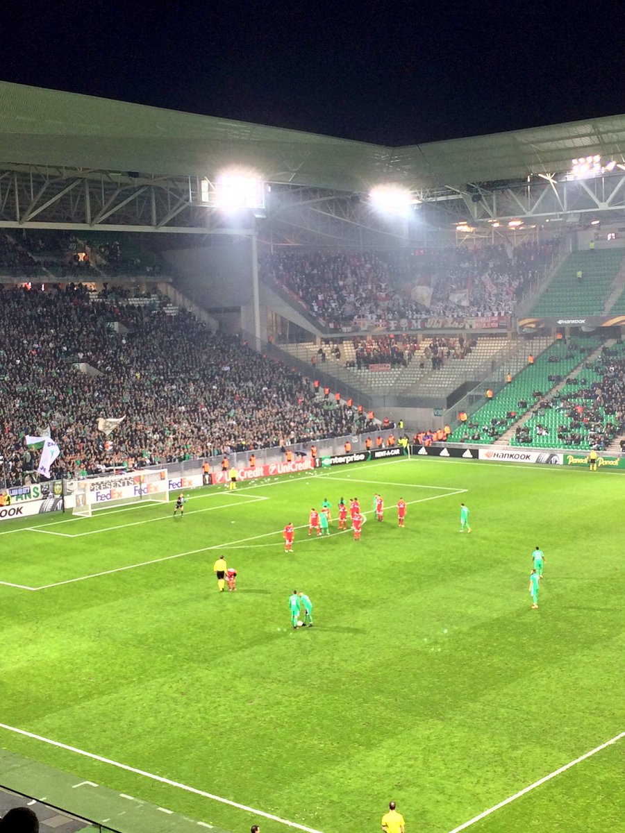MricDavid's tweet photo. #ASSEM05 Qualifié pour les 16 ème @EuropaLeague @ASSEofficiel #AllezLesVerts ! ⚽️@ActivRadio https://t.co/fDqCwRM5vg