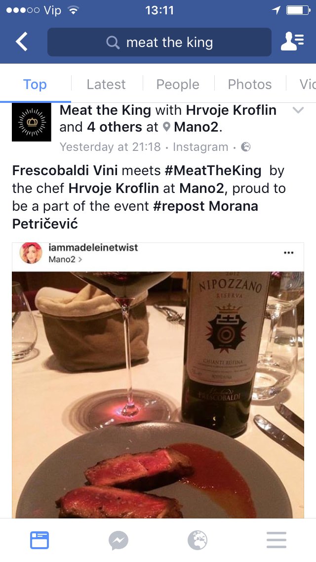 MoranaP's tweet photo. Shout out to Meat the King. Great tasting at Mano restaurant. https://t.co/YgocYf46uZ
