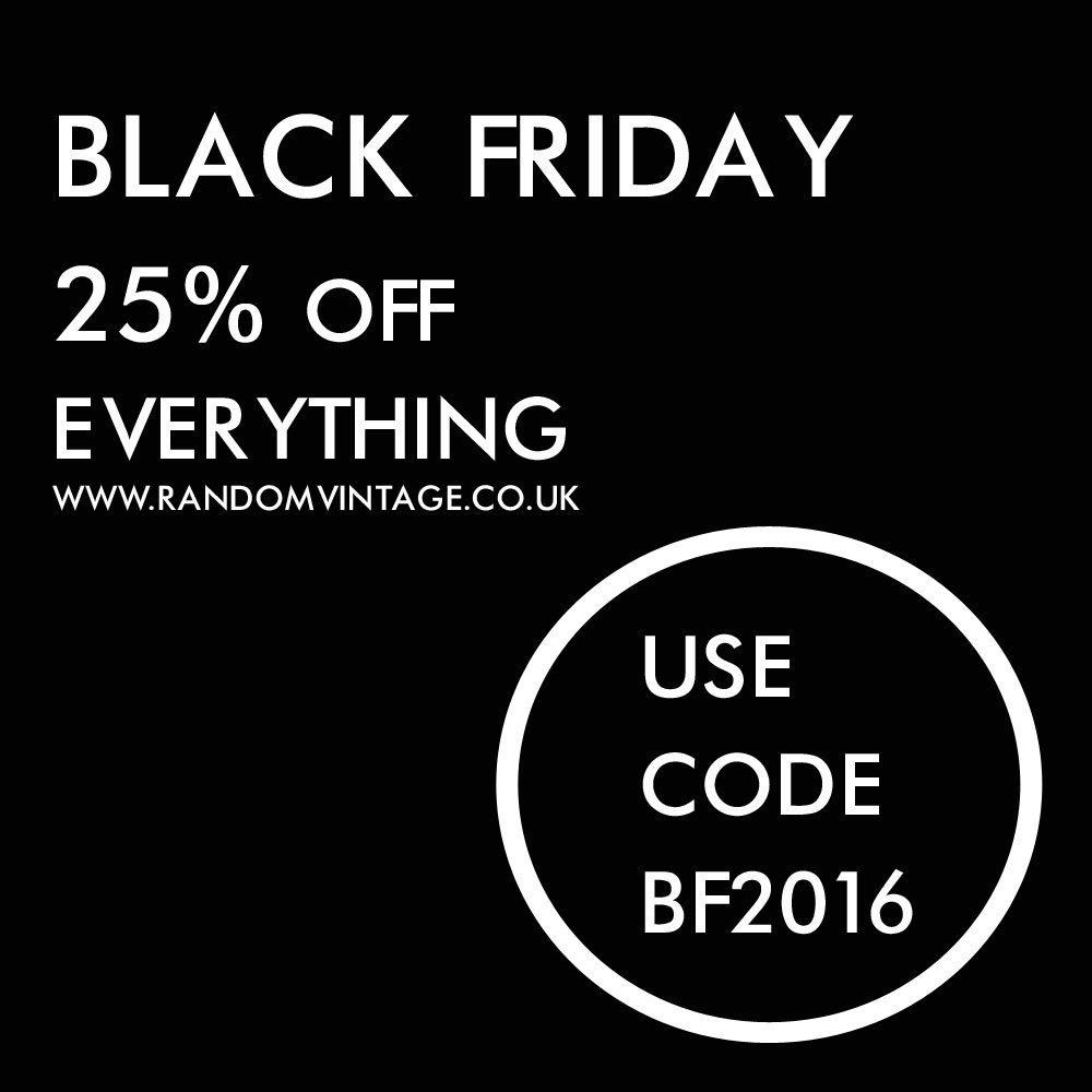 RandomVintage's tweet photo. It's started! #blackfridaysale #blackfridaydeals #christmasgoodies #onlineboutique https://t.co/U2oP6L9SGT