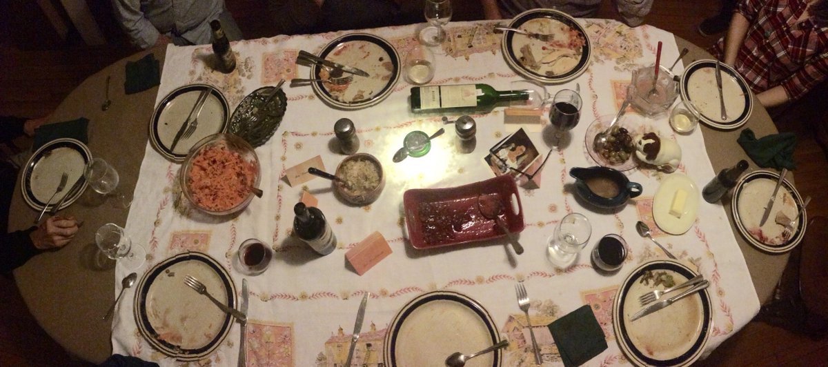 #DinnerPartyAftermath #CleanPlateClub!!

From the Murray-Greene family and friends in Cleveland, OH