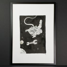 Støt vores arbejde- byd på de smukke illustrationer inden kl. 12 hos <a href="/advanceCPH/">Advance CPH</a> buff.ly/2fKdVai  #sundhed #hjernerystelse