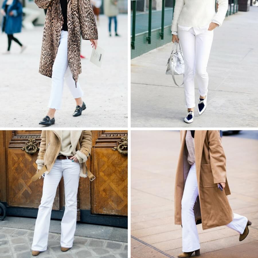 Los vaqueros blancos también son para el otoño. 
¡Muy feliz finde!
#somoshey