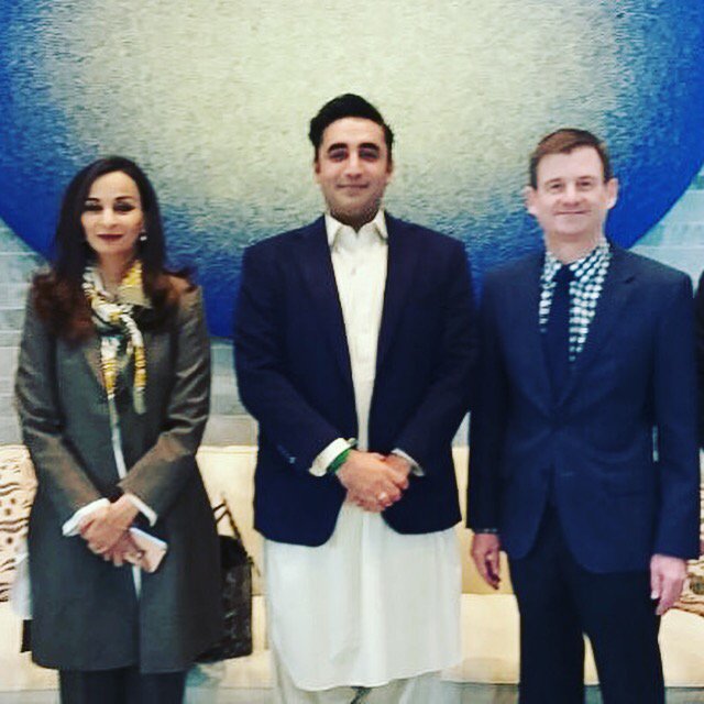 sherryrehman's tweet photo. Rich discussion between US Amb Hale and @BBhuttoZardari yesterday. #Islamabad #PPPOnTheMove https://t.co/wGnA5x0pM8