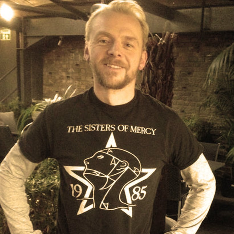 156. BBC Radio 6 Music. with his. @simonpegg. 