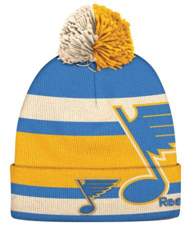 lmal1713's tweet photo. There's a girl's version too?!?! Ugh, now I can't decide which one I want for the game! 😩 #WinterClassic #SockHat #Obsessed #stlblues https://t.co/GPgwaxwa5B