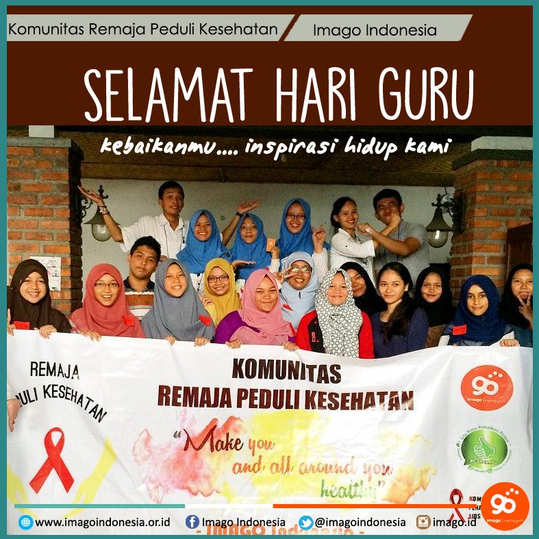 imagoindonesia's tweet photo. Selamat Hari Guru. Kebaikanmu inspirasi hidup kami. https://t.co/FmJMsXnpK6