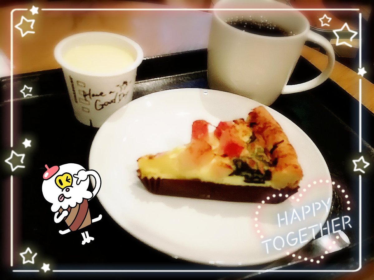 yuhayaaki's tweet photo. スタバのカスタードプリンもGET😆💕
チョコよりカスタードが好き❤

#スタバ　#プリン
#ドリップコーヒーと一緒に https://t.co/YvrpAzjsp0