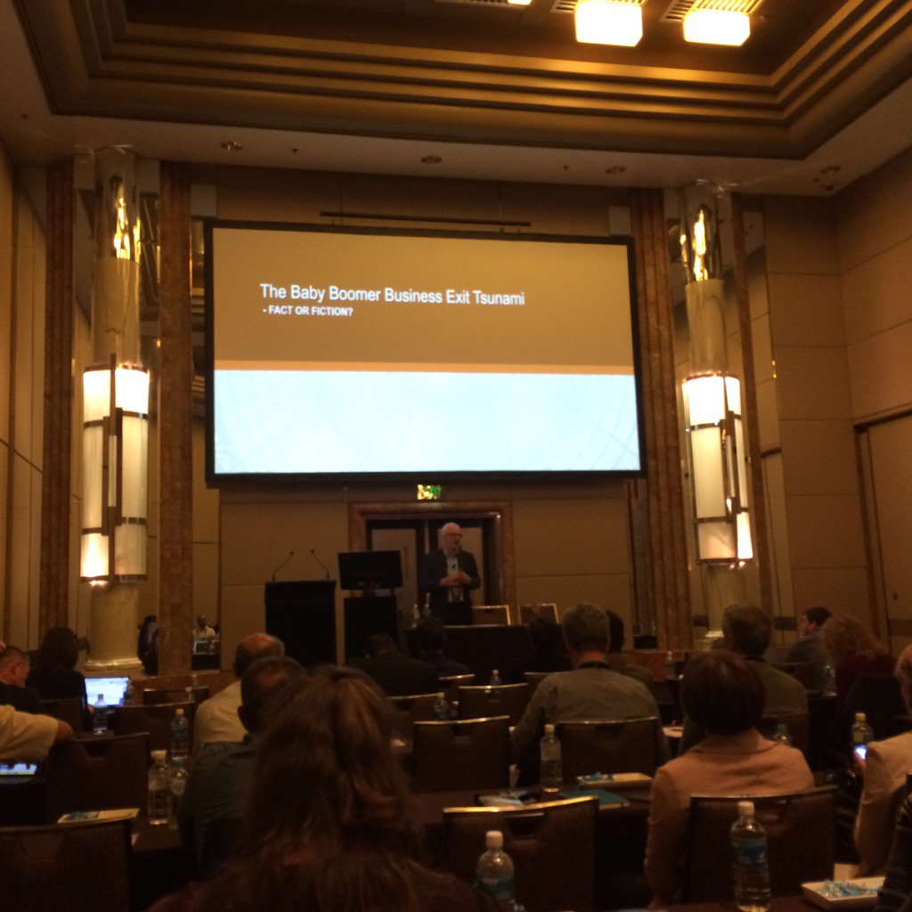 VickiStylianou's tweet photo. #ipanc16 hears from Geoff Green and baby boomer exit tsunami - fact or fiction? @ipaaccountants https://t.co/2J73fmYLW3
