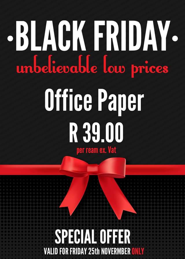 Black friday is here! Contact Lize today for this Amazing offer! (013) 249 8800 #blackfriday