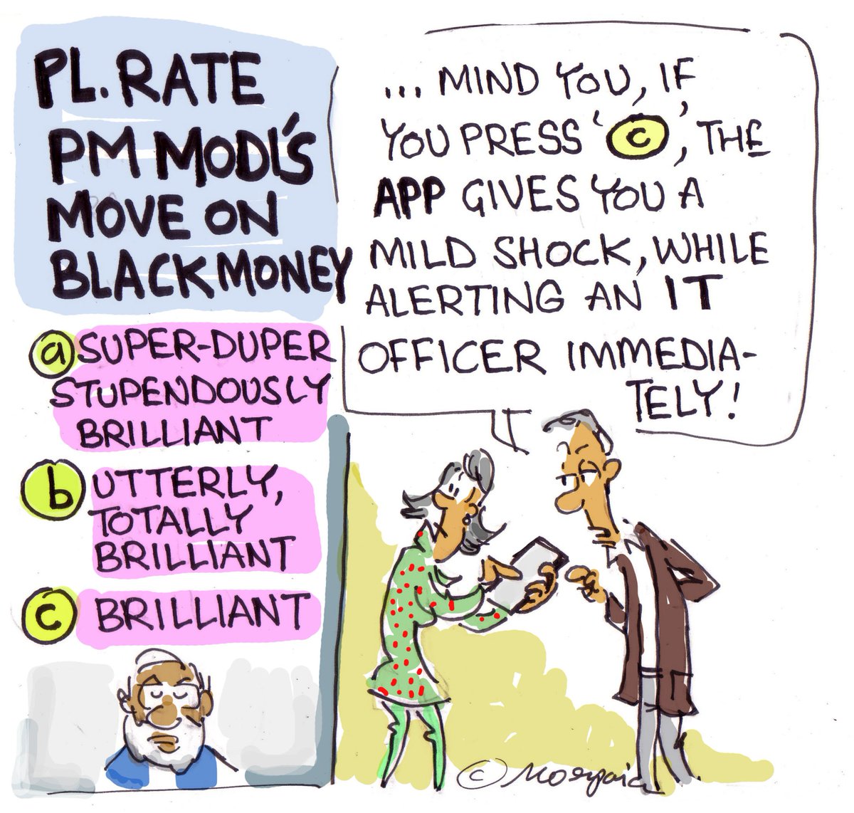 hemantmorparia's tweet image. #demonetization zara bach ke, yeh hai india meri jaan... #ModiApp