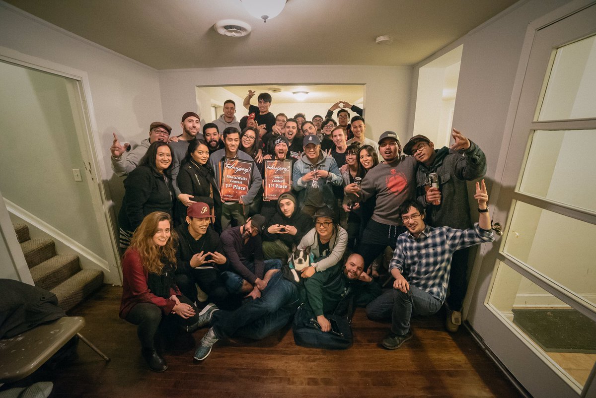 KoneeRok's tweet photo. Happy Thanksgiving (#Tribesgiving) from our crew to yours. | #chicagotribe #nofilter | Pic: @ToriTorsion https://t.co/eQNATLIC7T
