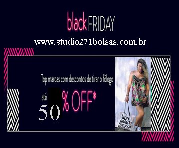 studio271bolsas's tweet photo. Black Friday studio271 Aproveite e Compre Agora com até 50%
#studio271 #modacomprecinho #blackfriday
https://t.co/02fOo9kpnG https://t.co/J0Jg4l0w2z