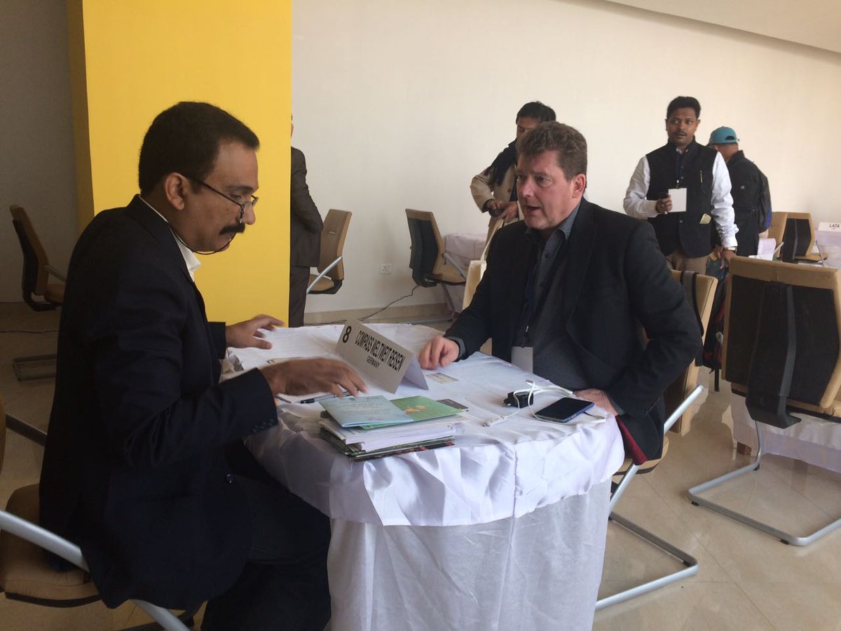 incredibleindia's tweet photo. #ITM2016 HAPPENING NOW: B2B meetings #Manipur https://t.co/rB0NknsAJK