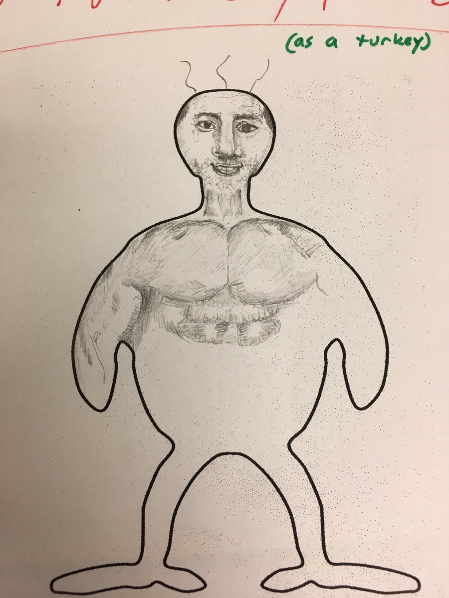 MBHSNAHS's tweet photo. Hope that everyone had a great Thanksgiving! At our last meeting we had people draw some uh... turkeys? Enjoy the rest of your break! 🍗 https://t.co/3VCIxilAIn