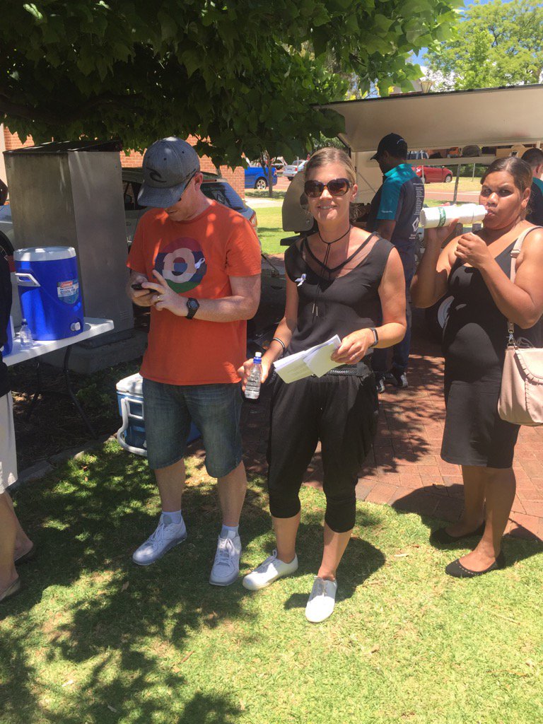 SuptCentral's tweet photo. Robyn Fitall CEO Koolkuna getting ready to speak. @WA_Police #koolkuna https://t.co/PVFEl6gQ7n