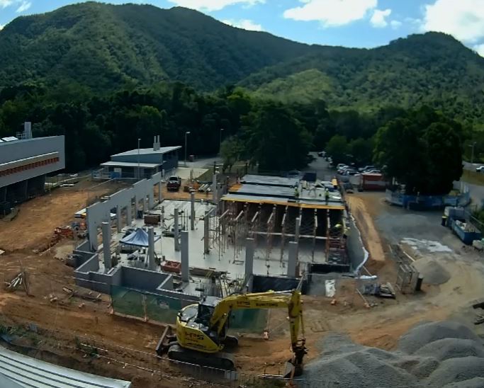 Construction is really progressing at AITHM <a href="/jcu/">James Cook Uni</a> #Cairns - building world-leading tropical health and medicine capacity in #Queensland