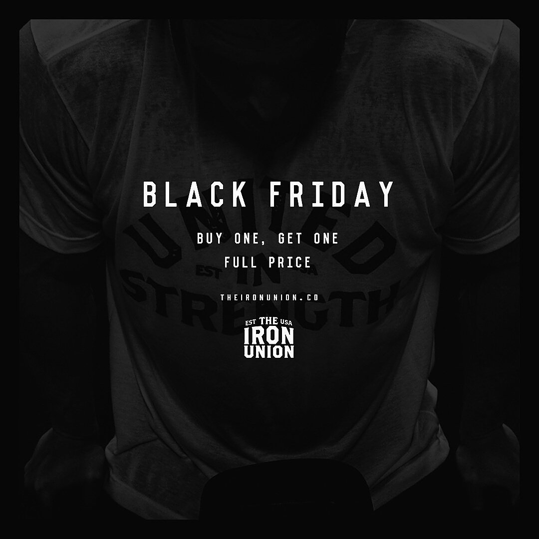 TheIronUnionCo's tweet photo. #blackfriday  NOW

https://t.co/s43V7uIdMS https://t.co/ZL3FpbNizc