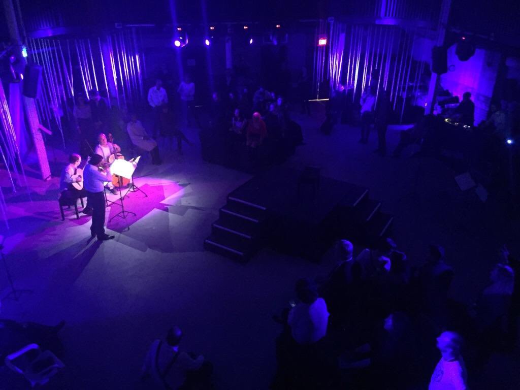 .<a href="/Tafelmusik/">Tafelmusik</a> x <a href="/HausMusikTO/">Haus Musik</a> put on a baroque/electronic music party tonight, which was basically as strange and as wonderful as you'd expect