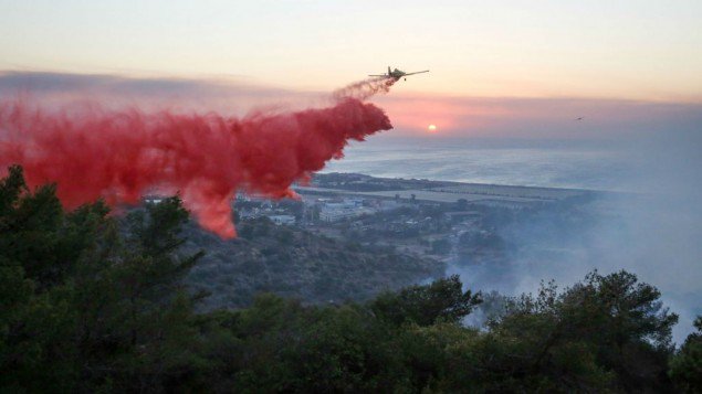 Officials say evidence of widespread arson unclear as fires burn overnight in many parts of Israel 7newsworld.com/2016/11/24/off…