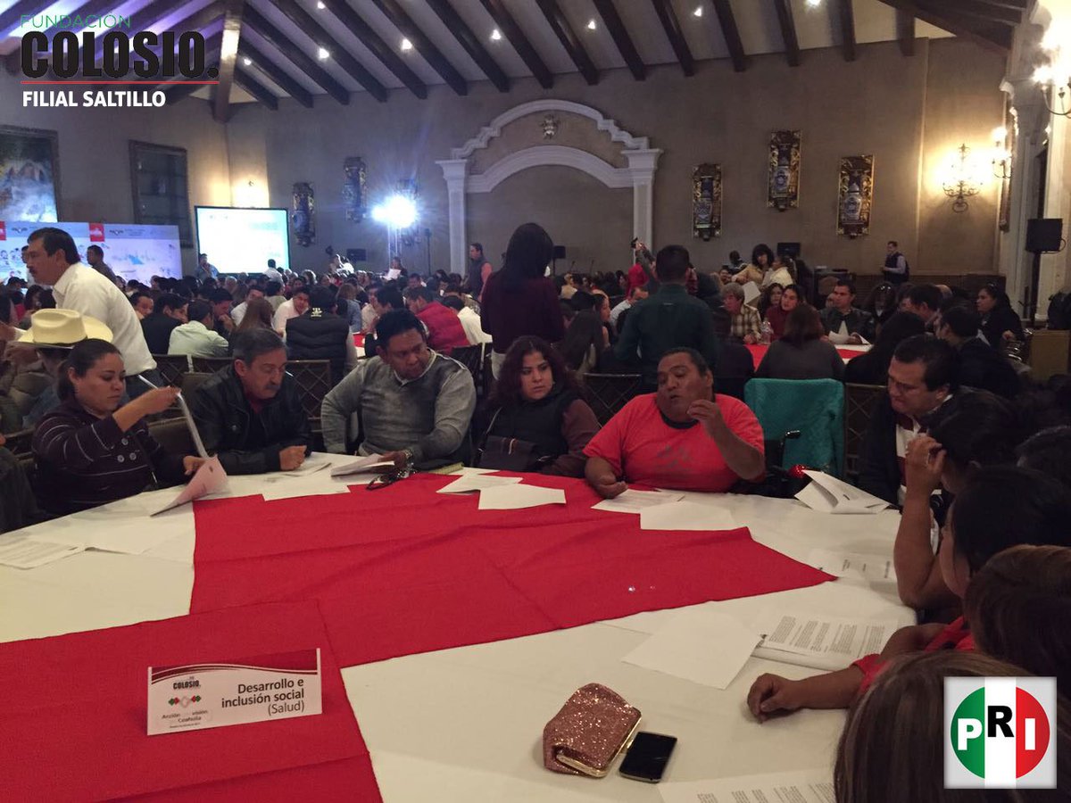 SaltilloColosio's tweet photo. Acción con visión por Coahuila.  #PlataformaElectoral2017 Foro Regional Saltillo @rubenmoreiravdz @aguillondavid @jaimebuenoz https://t.co/gLs3hAxtBw