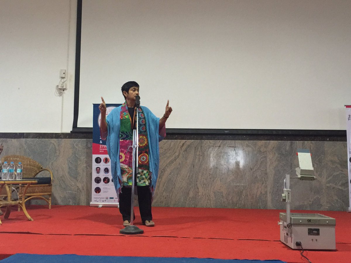 bss_tales's tweet photo. Rosemarie Somaiah tells a story from her book The Never Mind Girl at The #BeStFestival 2016 https://t.co/PVHDiwcDin