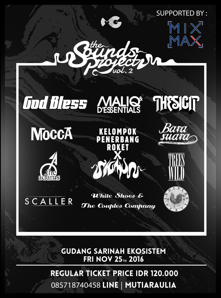 MixMax_Vodka's tweet photo. Come and join us on Sounds Project Event at Gudang Sarinah Ekosistem today! #mixmax_vodka #mixmax #vodkamix #soundsproject https://t.co/PwkAI5pFYP