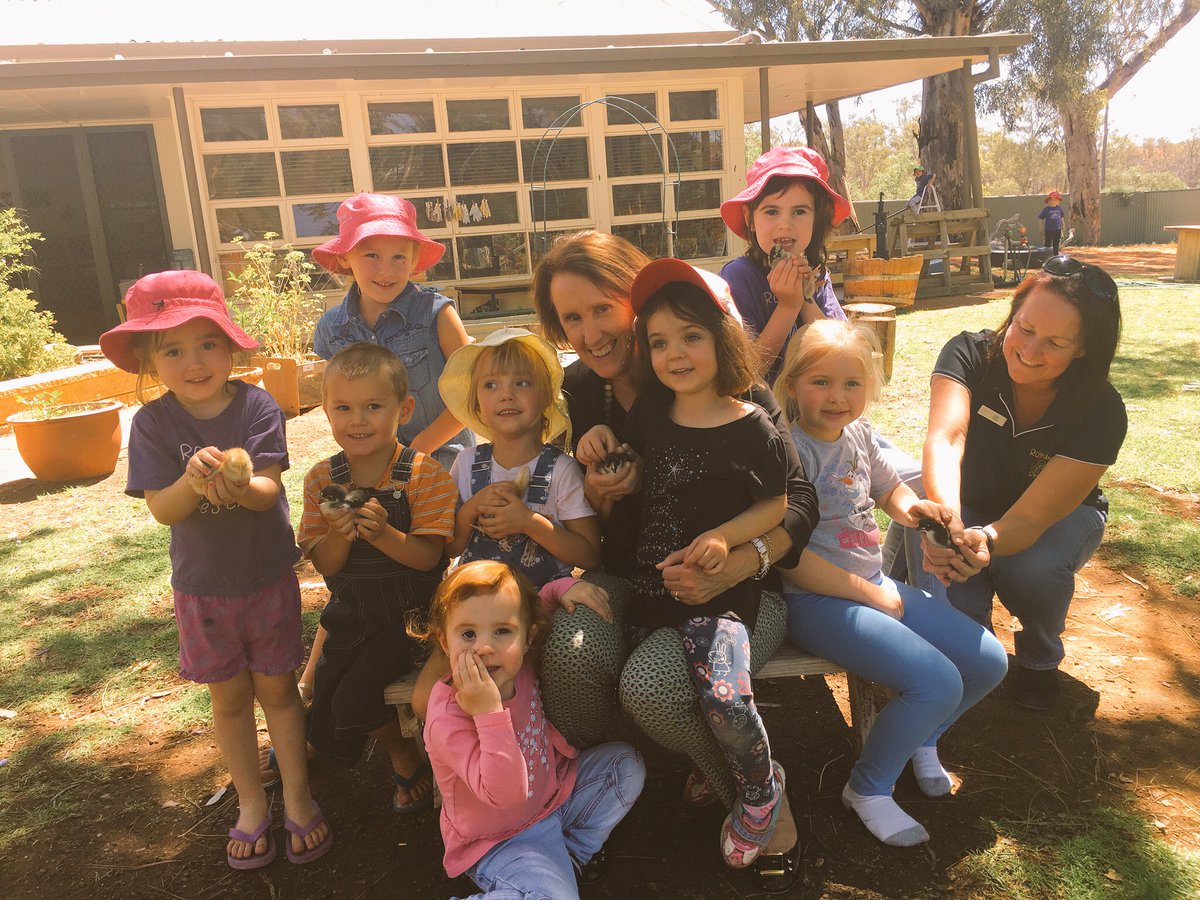 I had a fun afternoon with the kids at Rainbow Preschool in Broken Hill today
