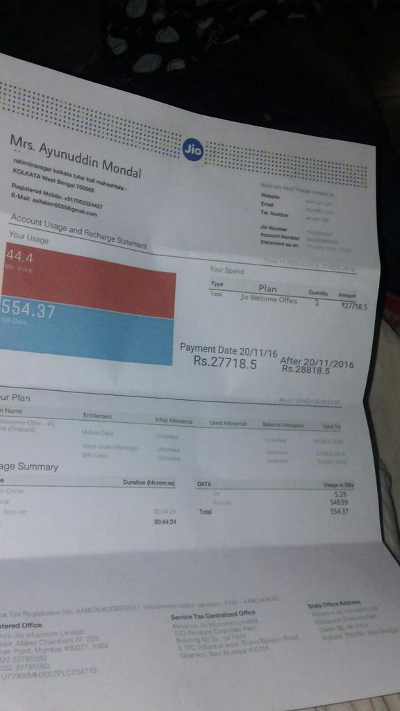 need for clarification.. its got thru Whatsapp..its fake or true....<a href="/reliancejio/">Reliance Jio</a>